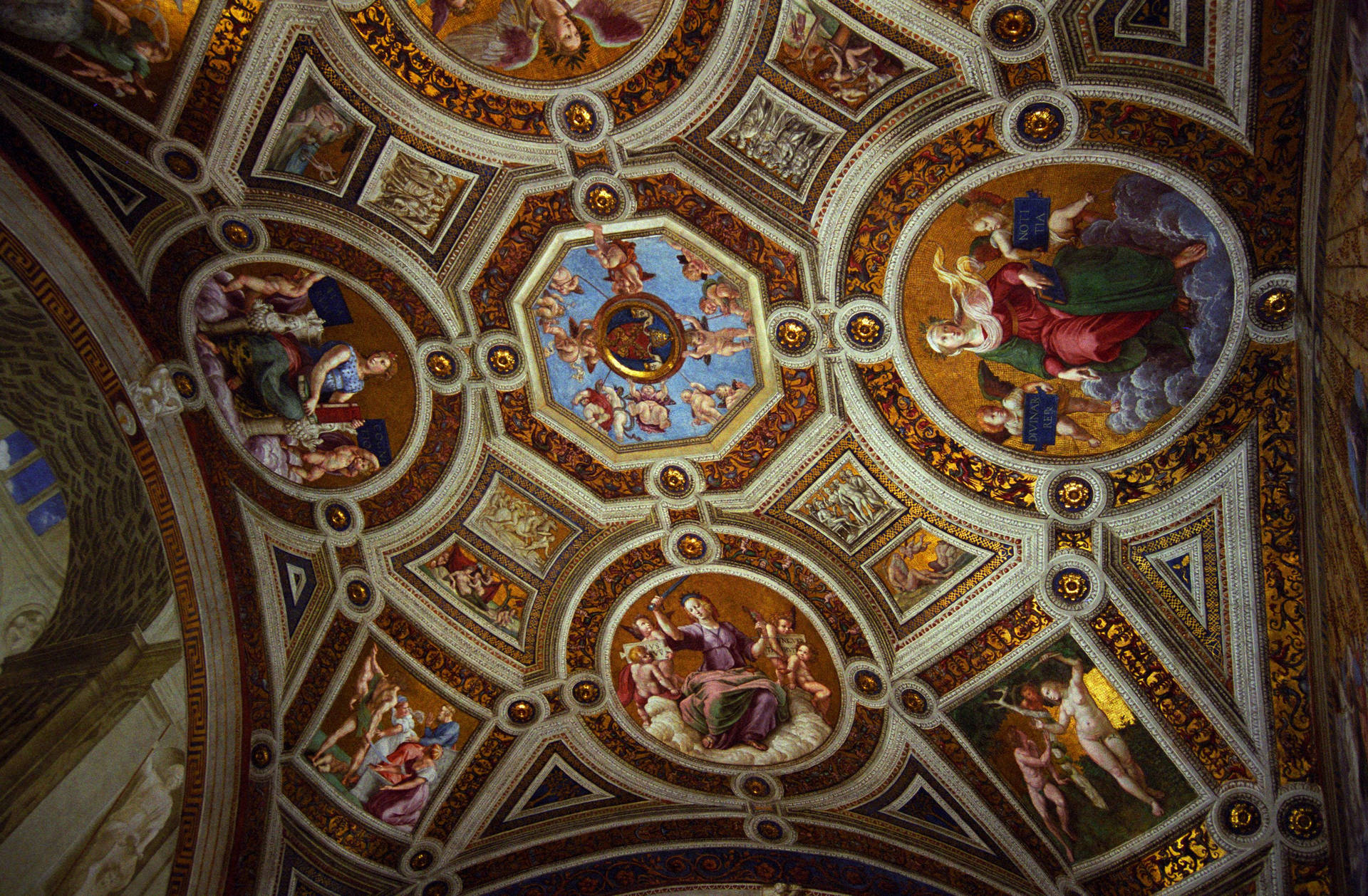 Sistine Chapel Women Wallpaper