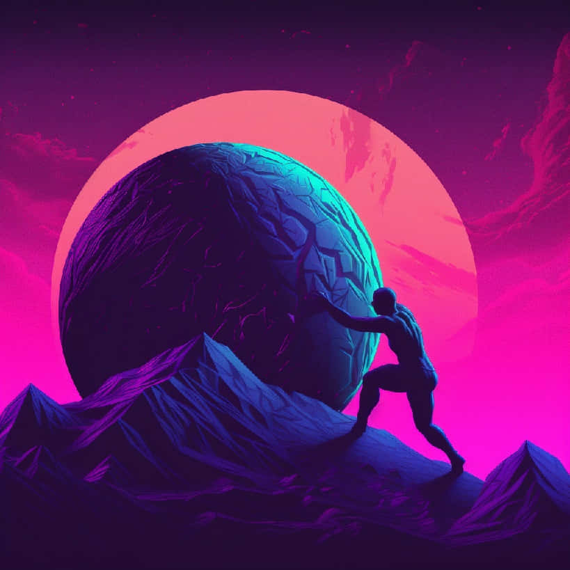 Sisyphus_ Eternal_ Struggle Wallpaper