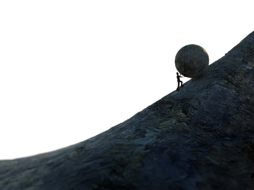 Download Sisyphus Eternal Struggle.jpg Wallpaper | Wallpapers.com