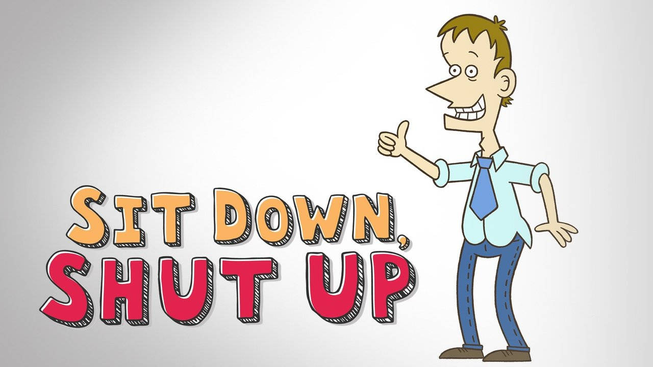 Sit Down, Shut Up Animated Series Logo Wallpaper
