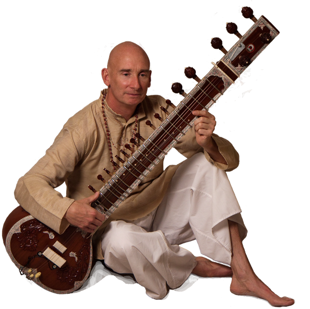 Sitar_ Player_ Traditional_ Attire PNG