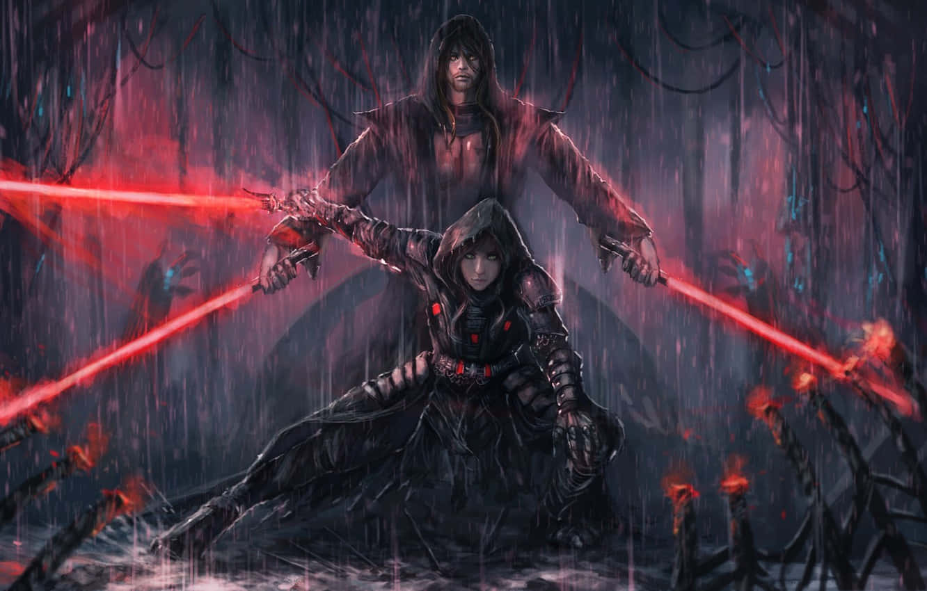 Fear the Sith Lord's power" Wallpaper