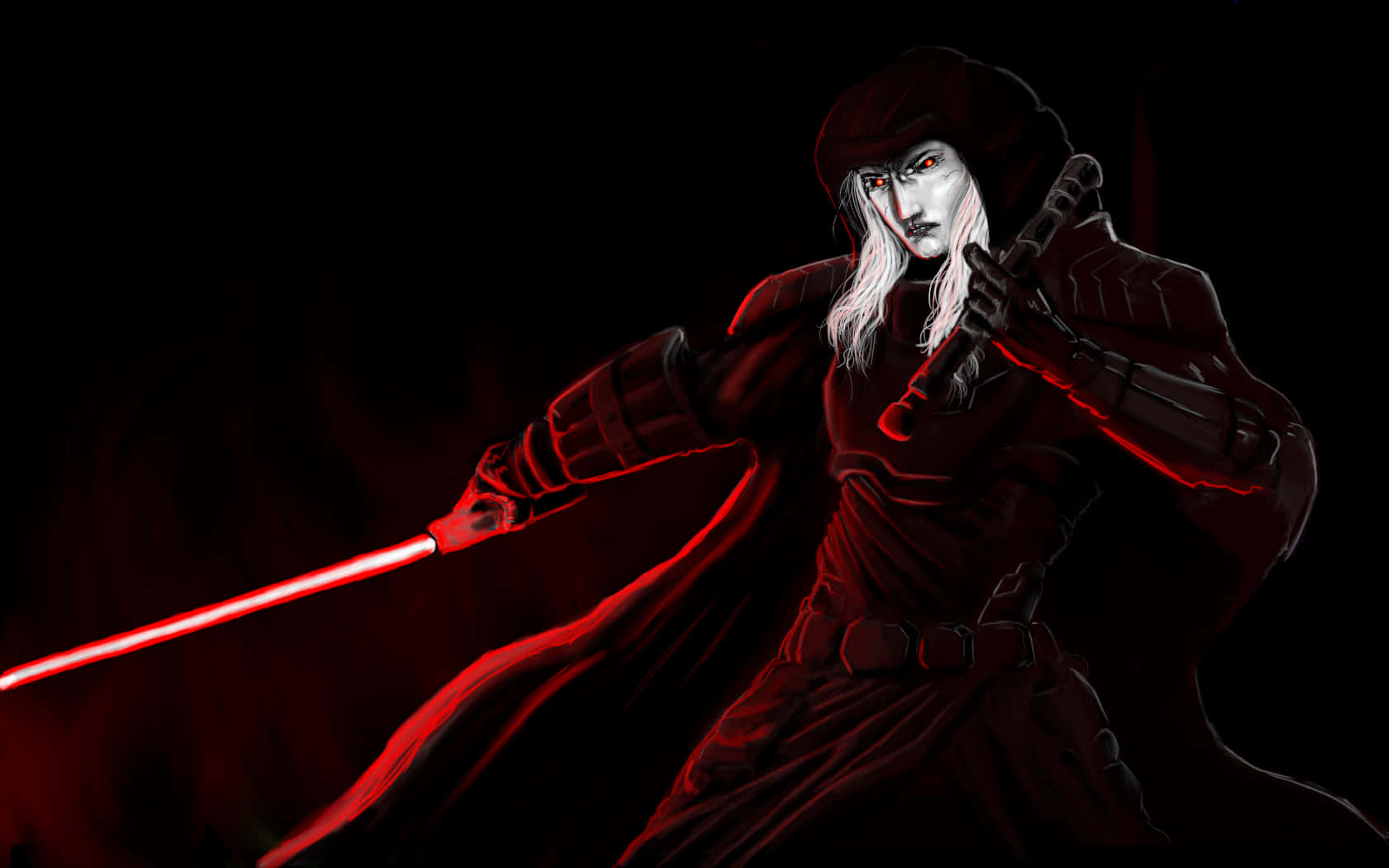 Fear the power of the Sith Lord" Wallpaper