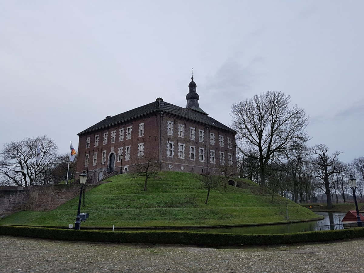 Sittard Slott På Høyden Bakgrunnsbildet