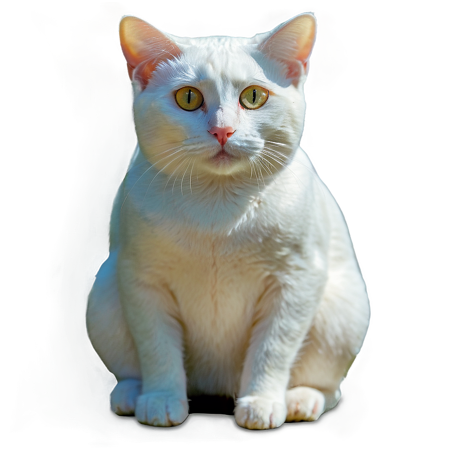 Sitting Cat Transparent 50 PNG