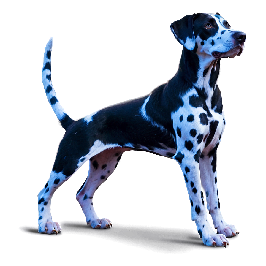 Sitting Dalmatian Pose Png 41 PNG