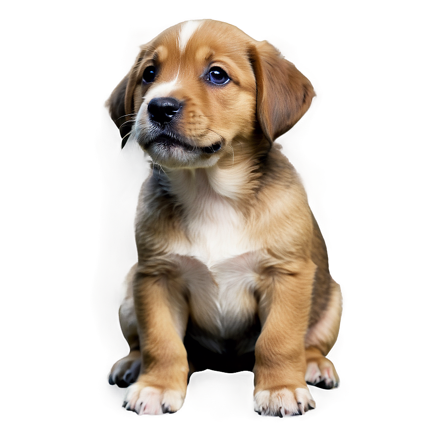 Sitting Puppy Png Hqb16 PNG