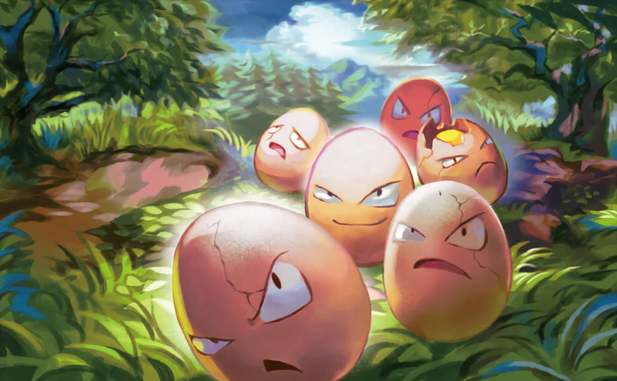Six Exeggcute Cool Pokemon Picture
