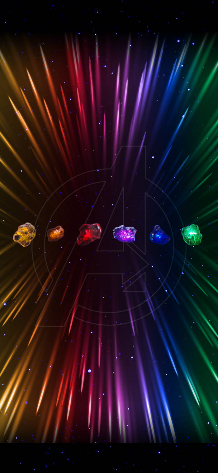 Six Infinity Stones Marvel Aesthetic Wallpaper