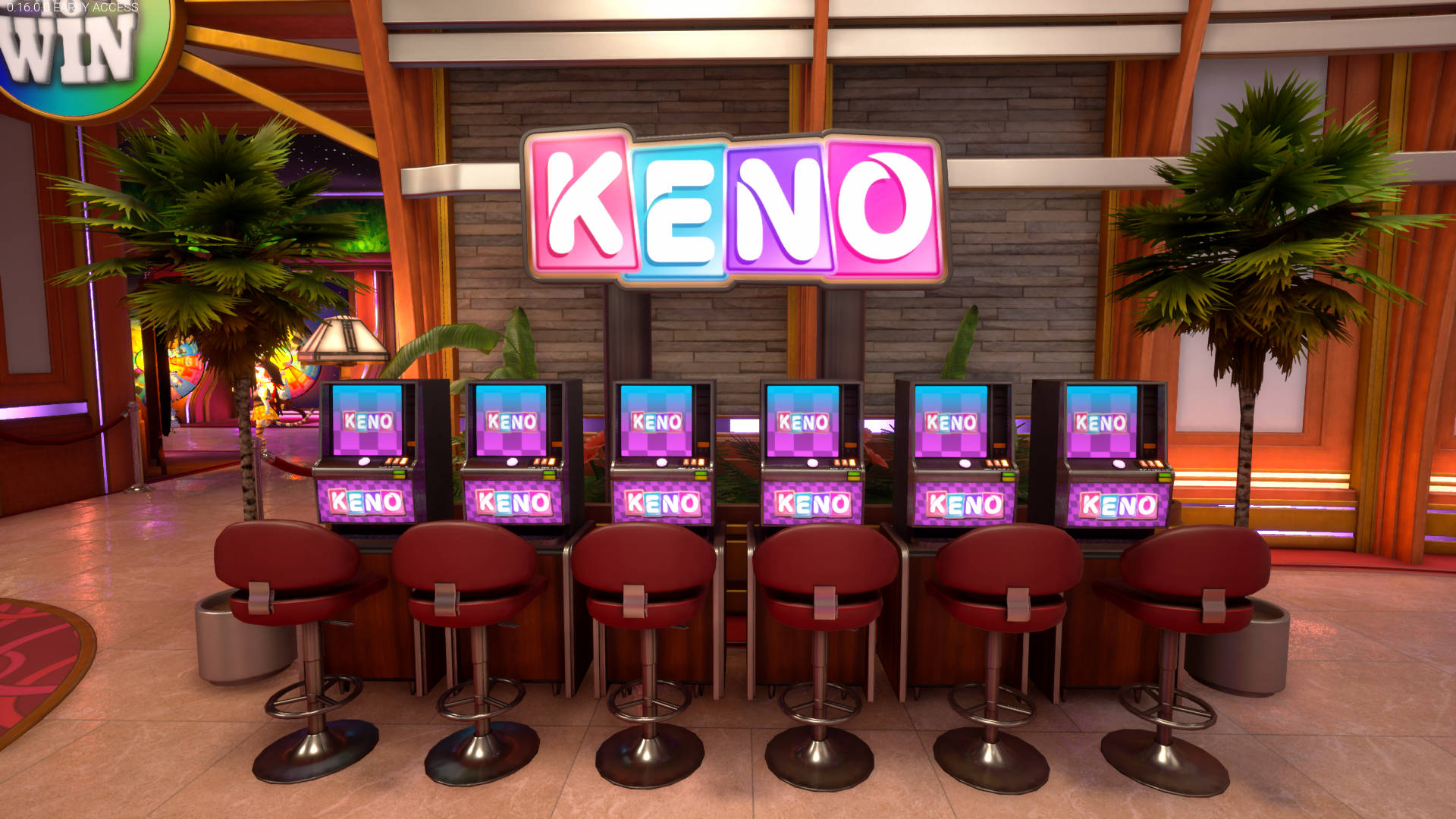 Six Keno Machines Wallpaper