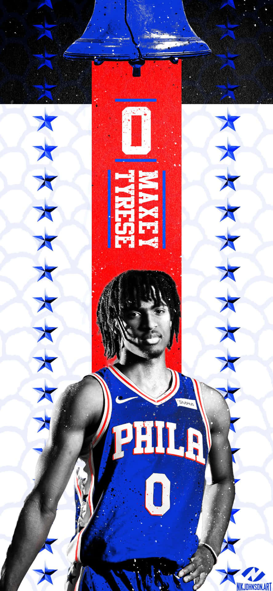 Showing Team Pride: the Official Sixers Iphone Wallpaper