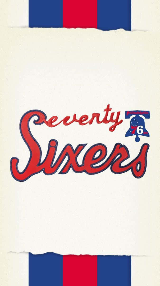 "Be a fan of the Philadelphia 76ers and have fun with your Sixers-themed iPhone!" Wallpaper
