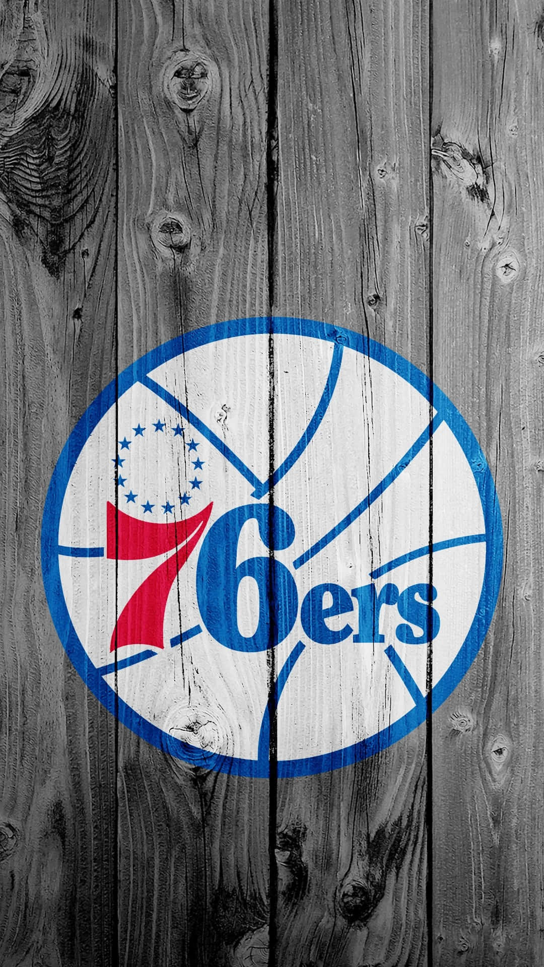 Enjoy the Philadelphia 76ers on your iPhone Wallpaper