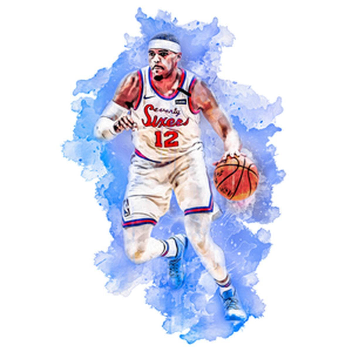 Sixers Philadelphia 76ers Tobias Harris Digital Art Wallpaper