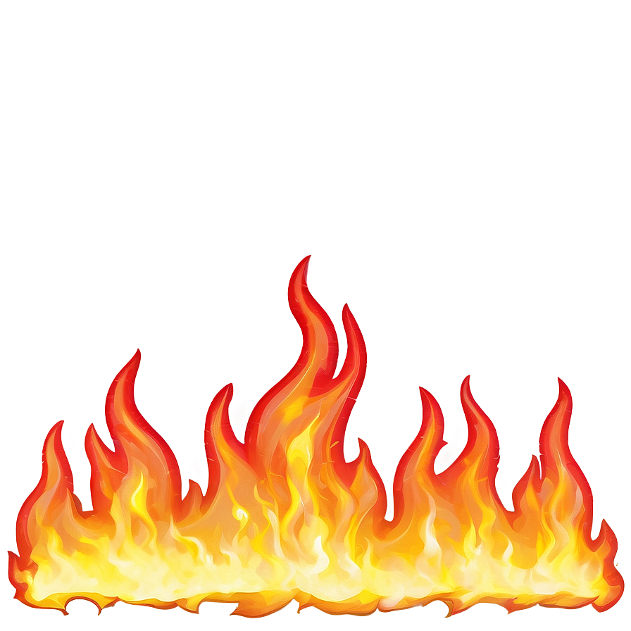 Sizzling Fire Border Png 77 PNG