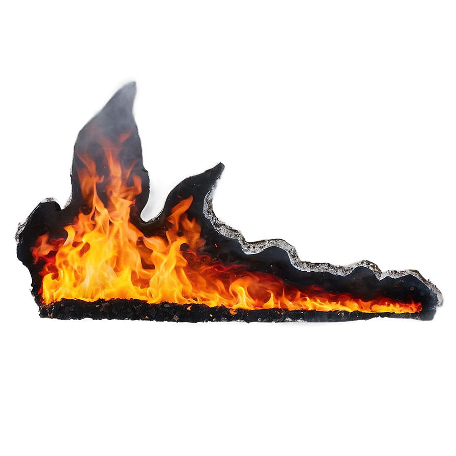 Sizzling Fire Border Png Woa PNG