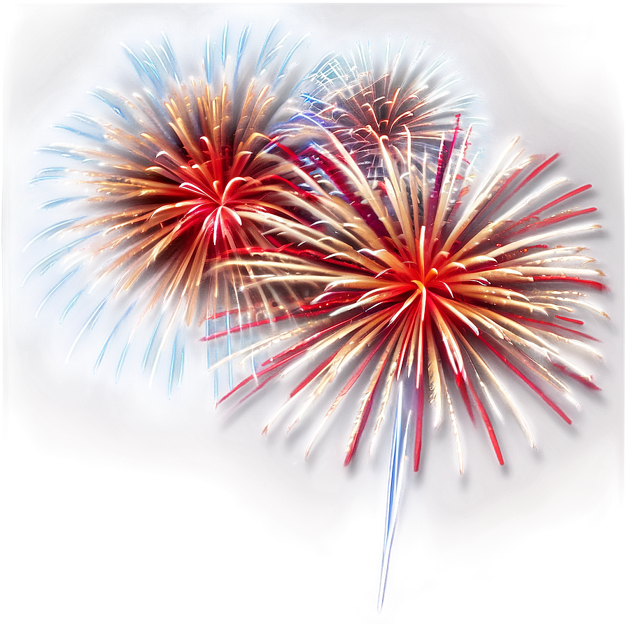 Sizzling Red Fireworks Png 87 PNG