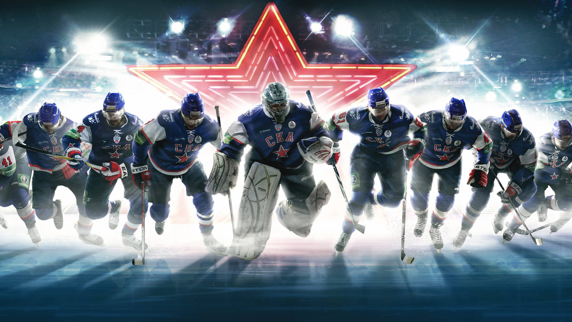 SKA Saint Petersburg Ice Hockey Wallpaper