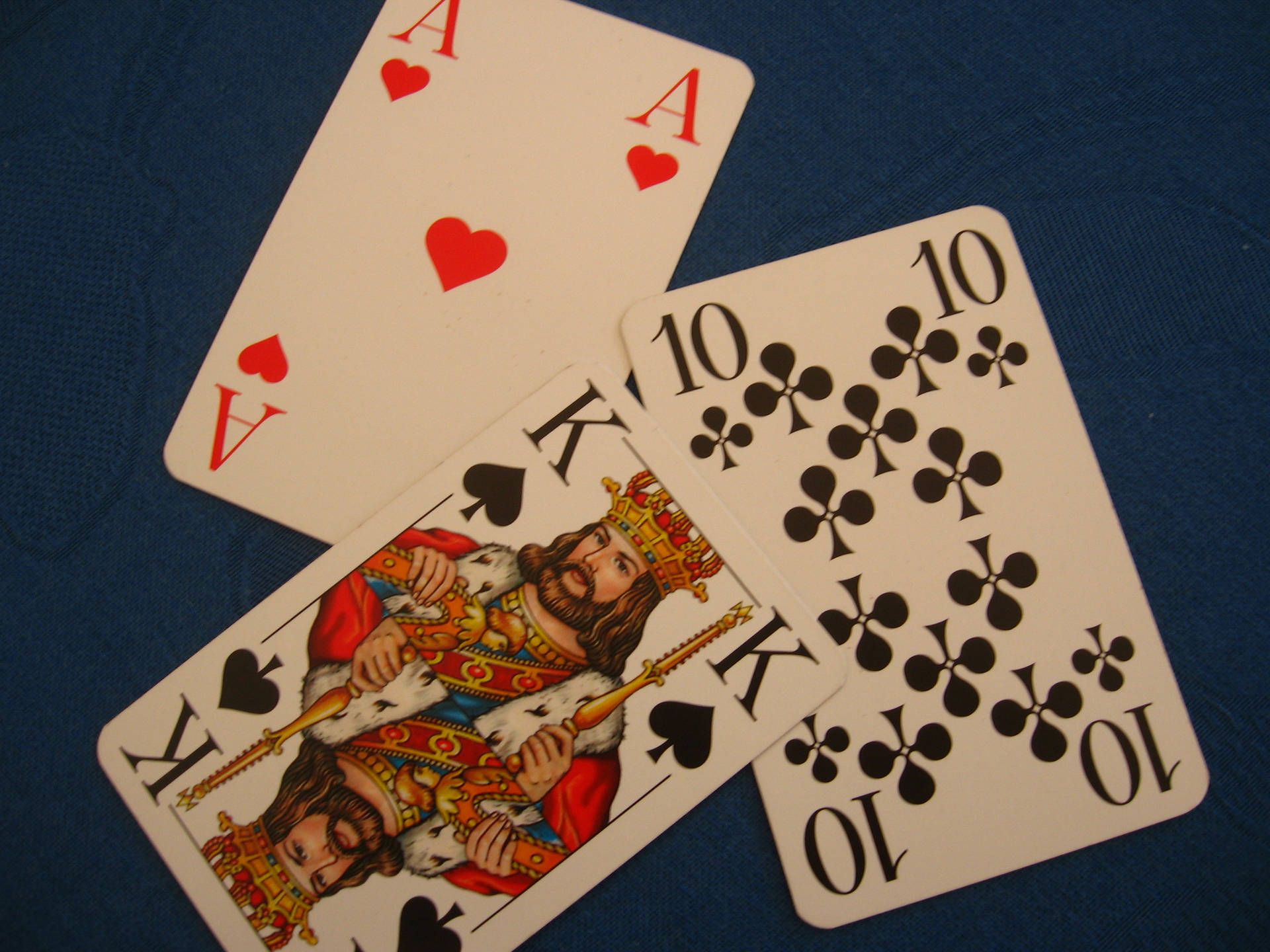 Skat Cards Ace King Ten Wallpaper