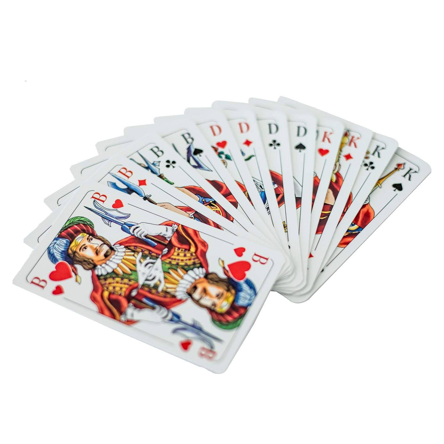 Skat Playing Cards Fanned Out Wallpaper