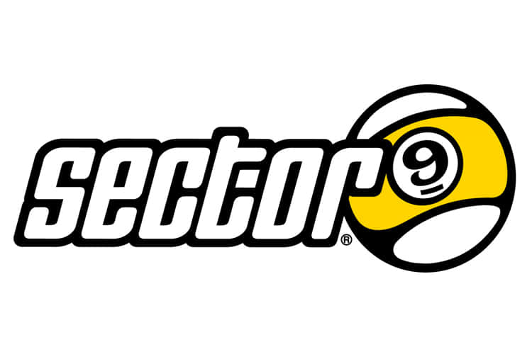 Logo fra sektor 9 med en gul bold Wallpaper