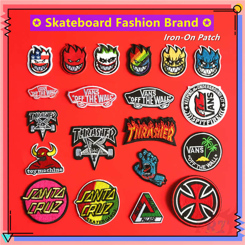 Hållskateboardkänslan Vid Liv Med Skateboard Brand! Wallpaper