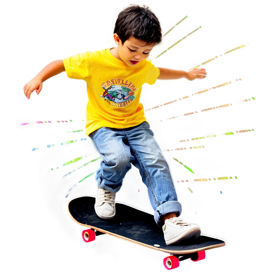 Skateboarding Boy Png Fme PNG