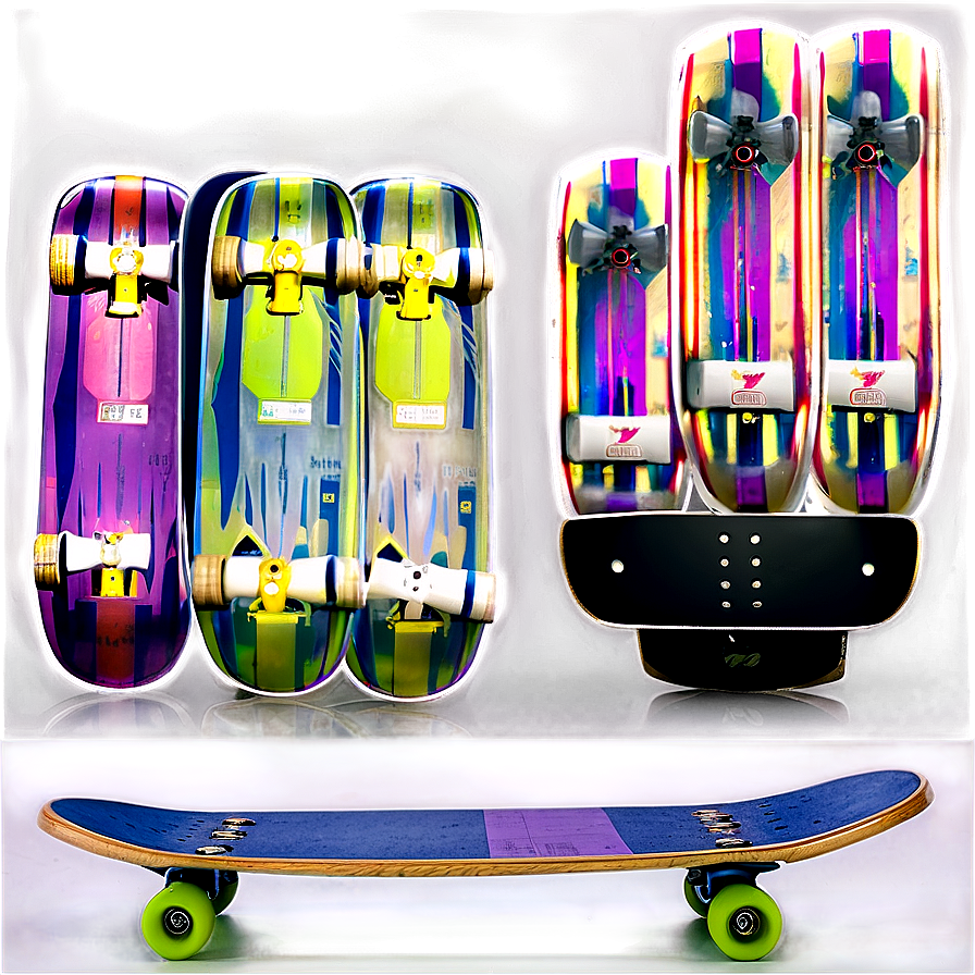 Skateboarding Deck Png 06242024 PNG