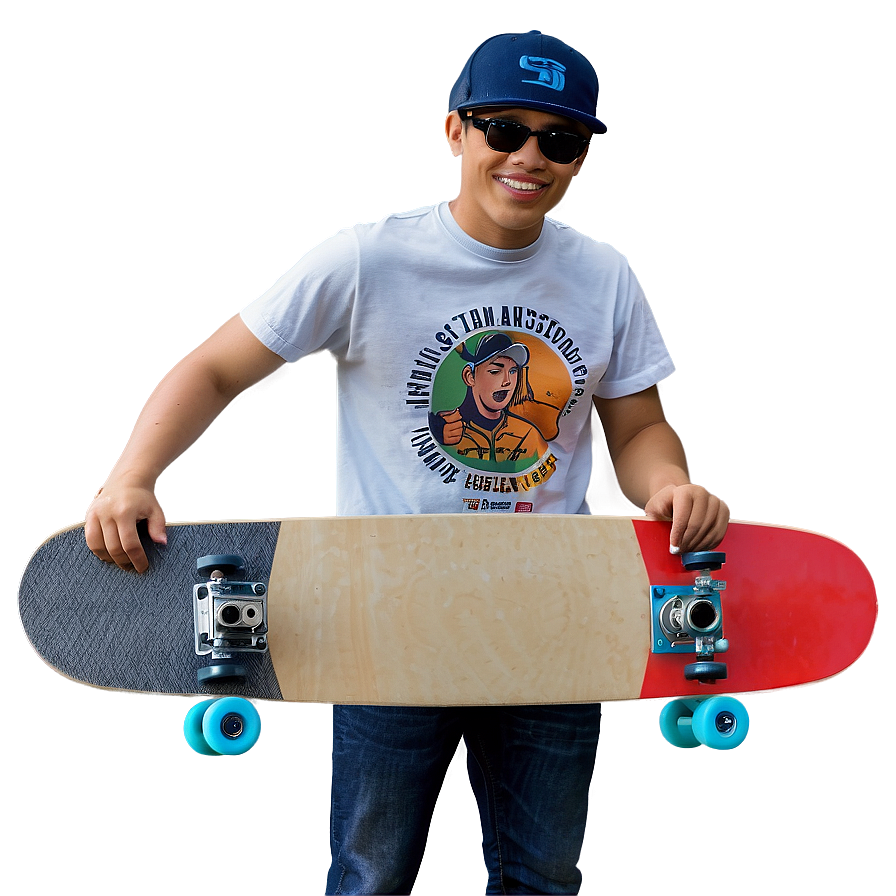 Skateboarding Instructor Png Xer PNG