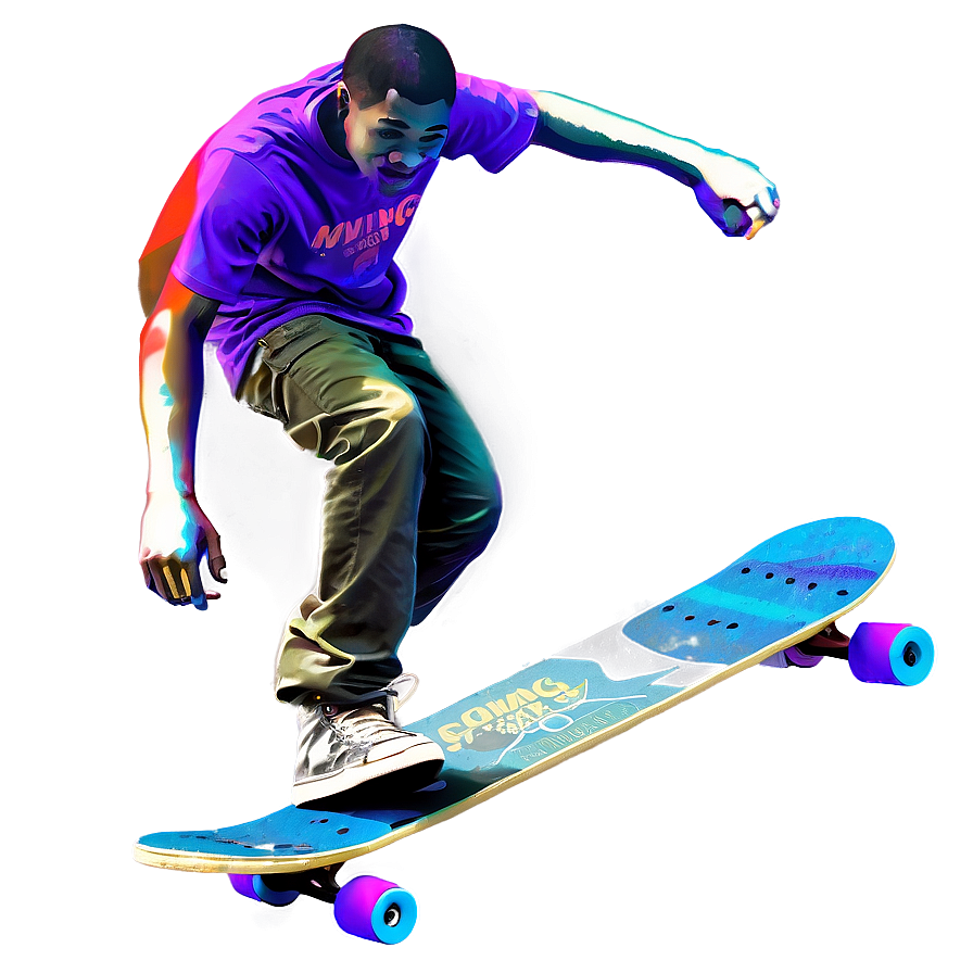 Skateboarding Session Png 26 PNG