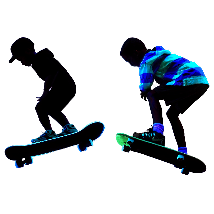 Skateboarding Silhouette Png 35 PNG