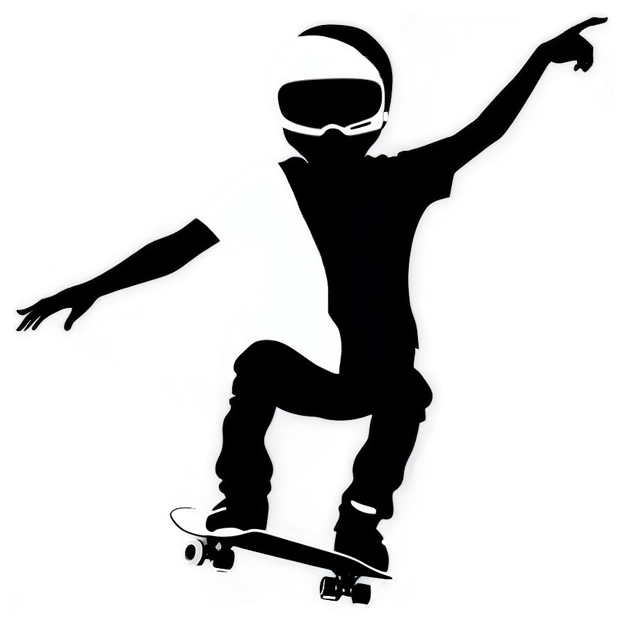 Skateboarding Silhouette Png 77 PNG