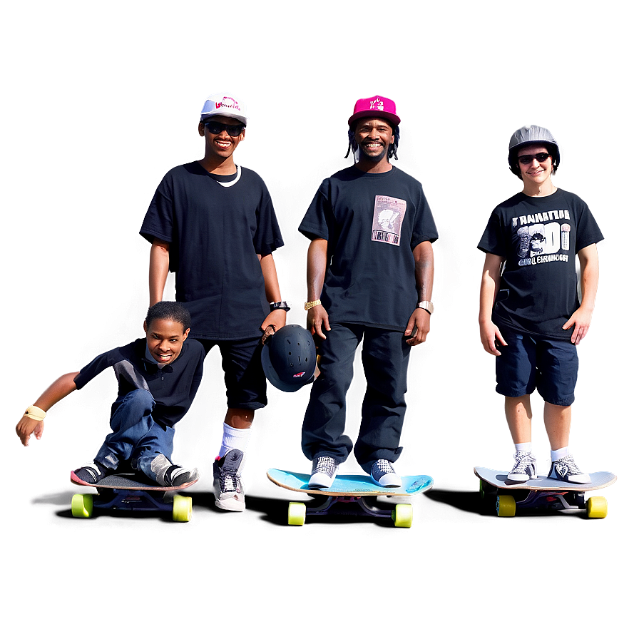 Skateboarding Team Png Jsy76 PNG