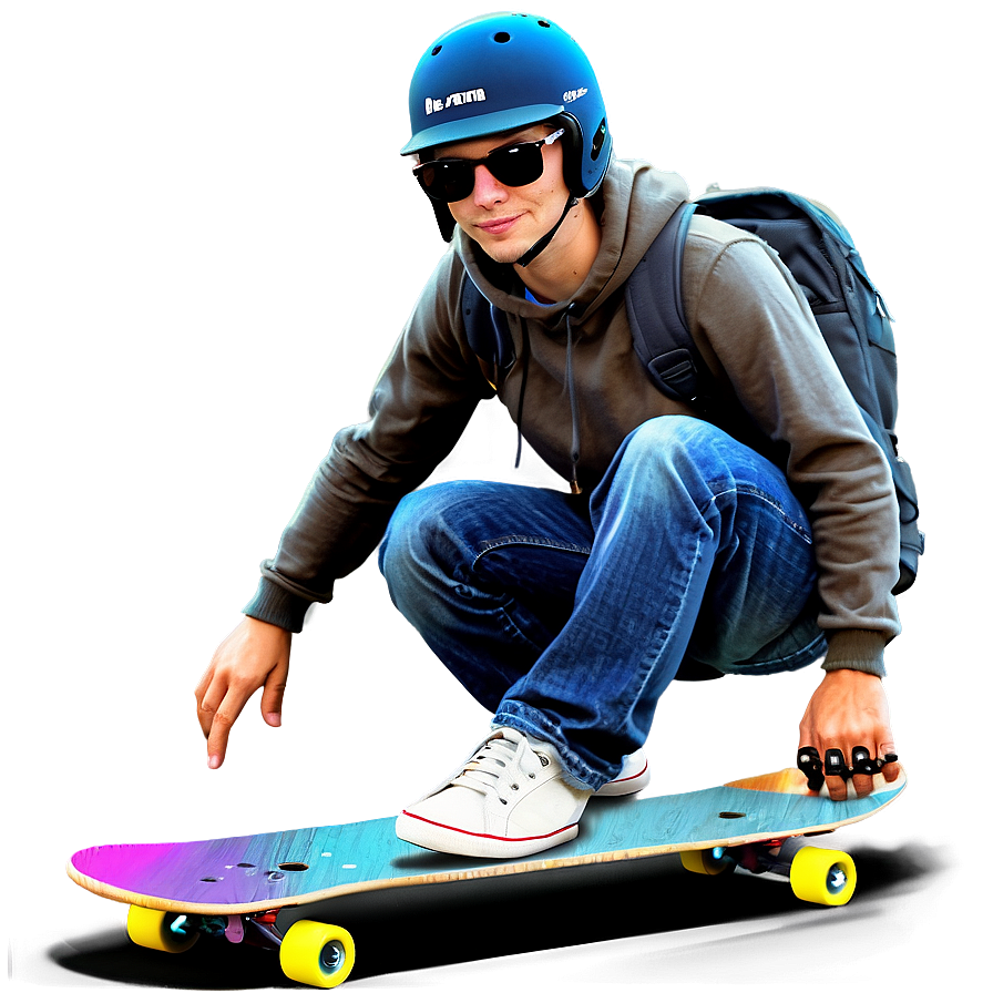 Skateboarding Tutorial Png Pcu PNG