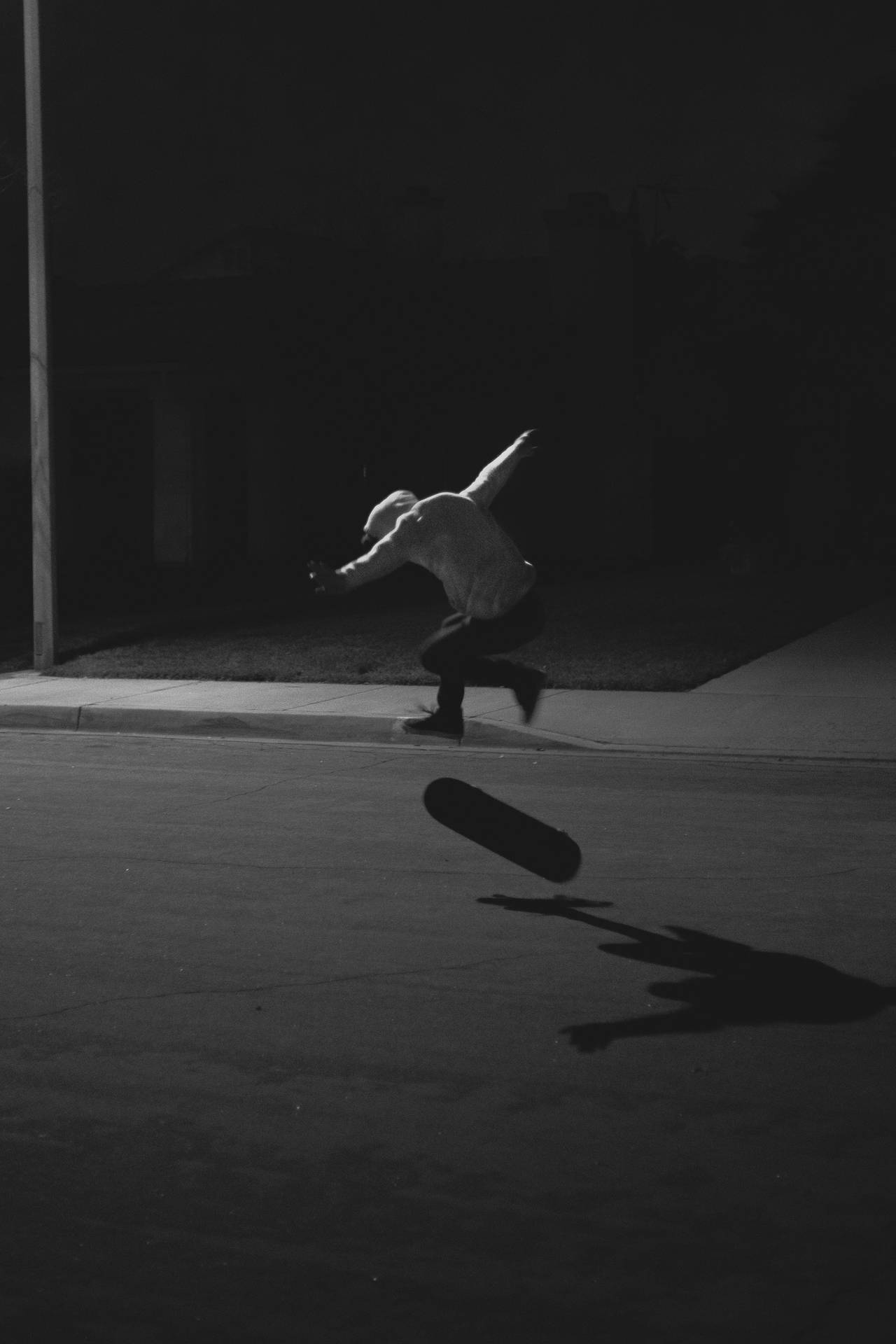 Skater Boy In The Dark