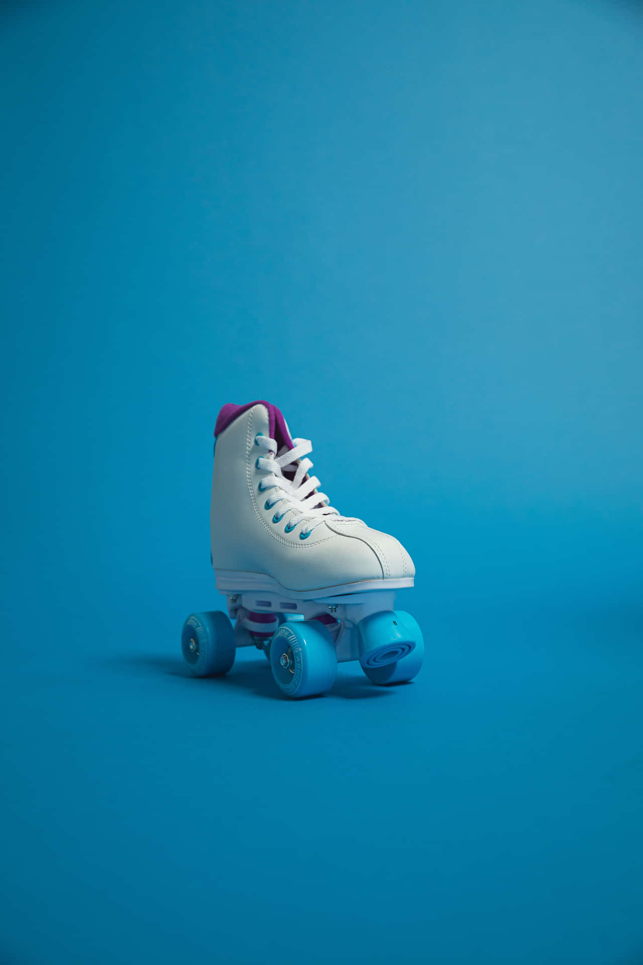 Skating Shoes Blue aesthetic Background