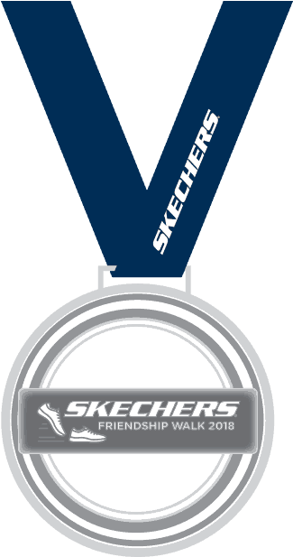 Skechers Friendship Walk2018 Medal PNG