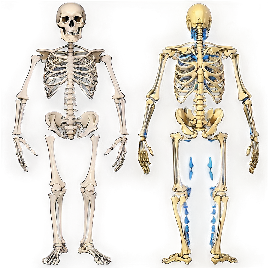 Skeletal System Comparative Sizes Png Svl24 PNG