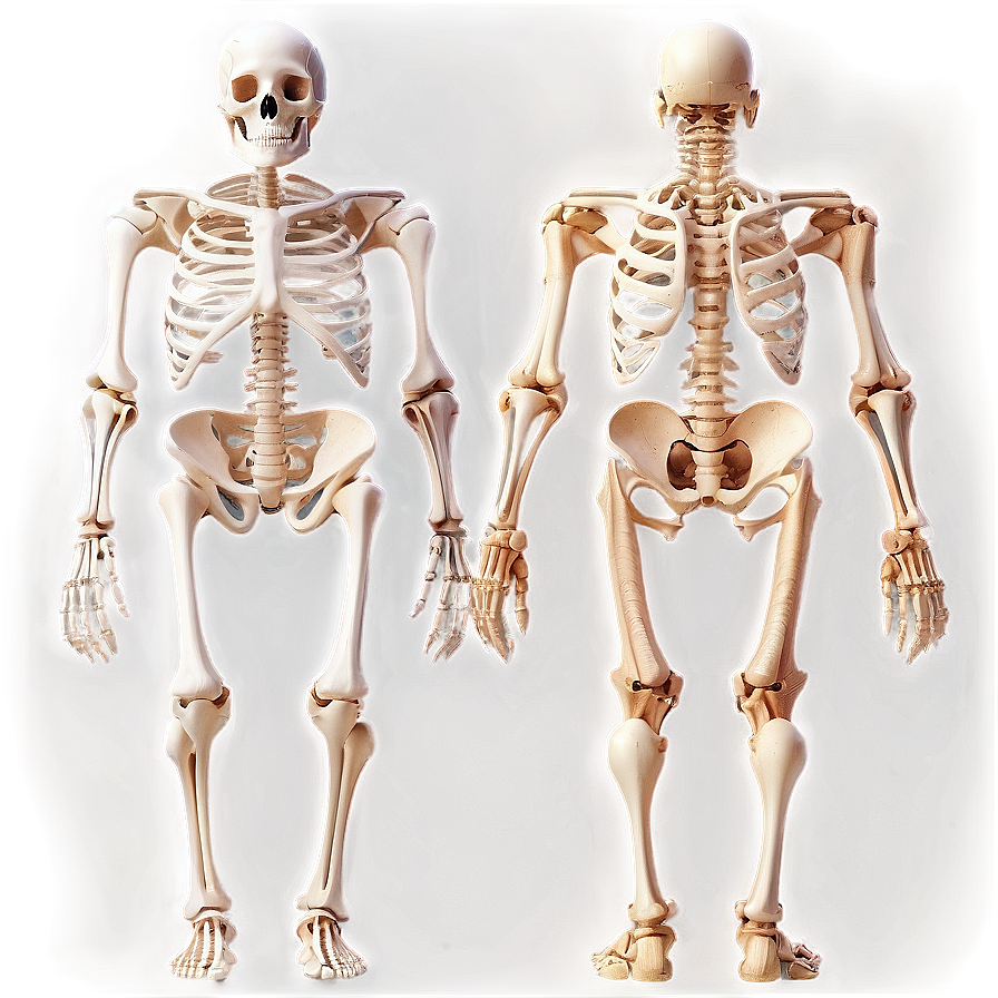 Skeletal System With Bone Names Png Gpq PNG