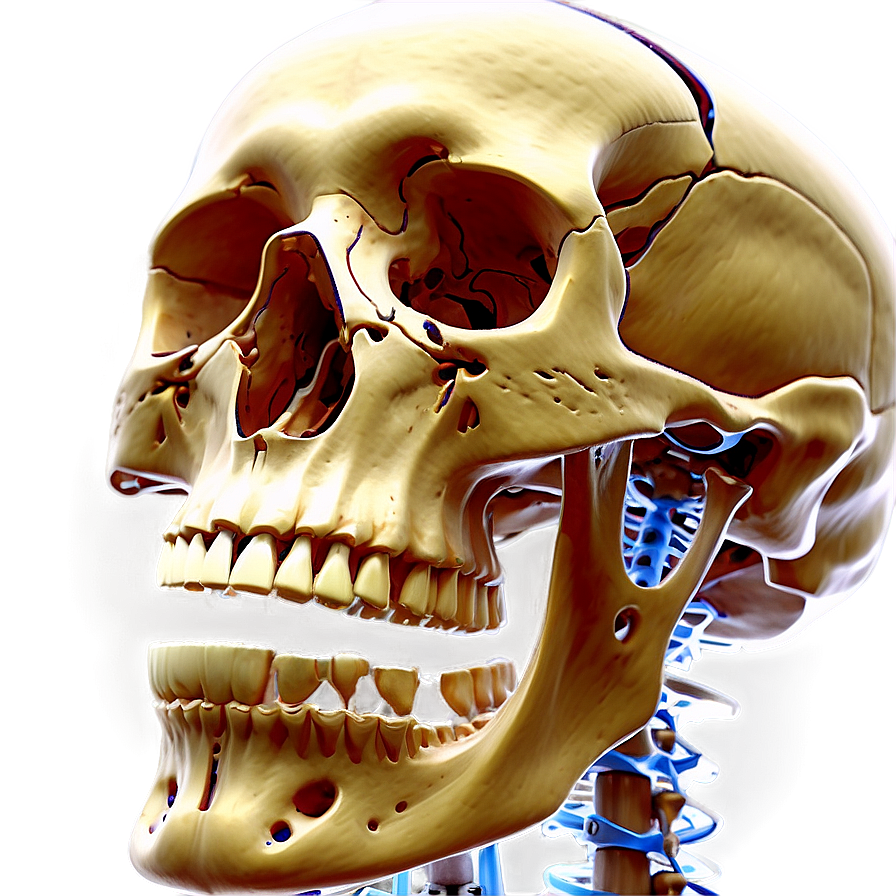 Skeletal System X-ray View Png Lbf18 PNG