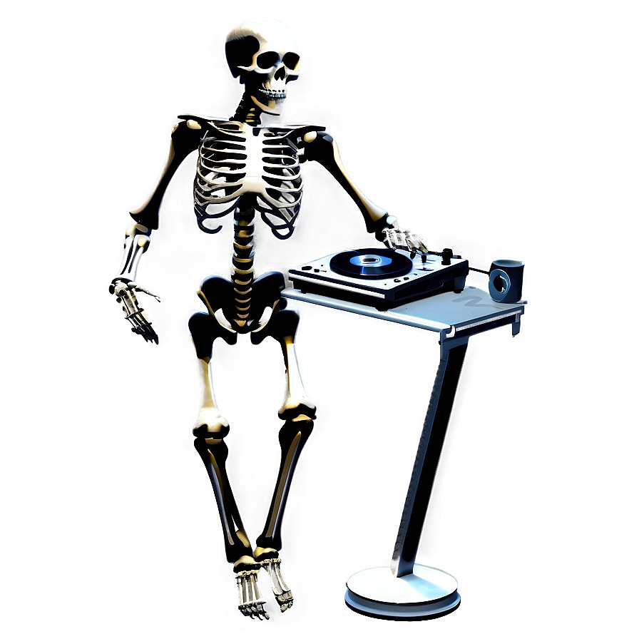 Skeleton Dj Png 14 PNG