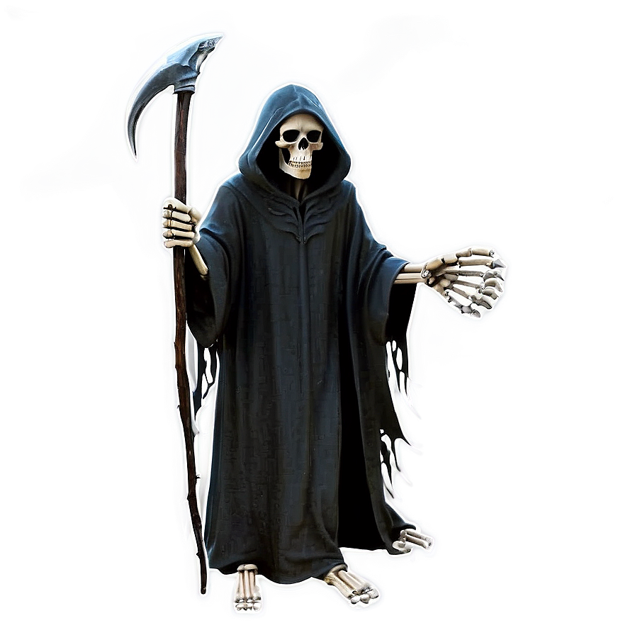 Download Skeleton Grim Reaper Png Uev45 | Wallpapers.com