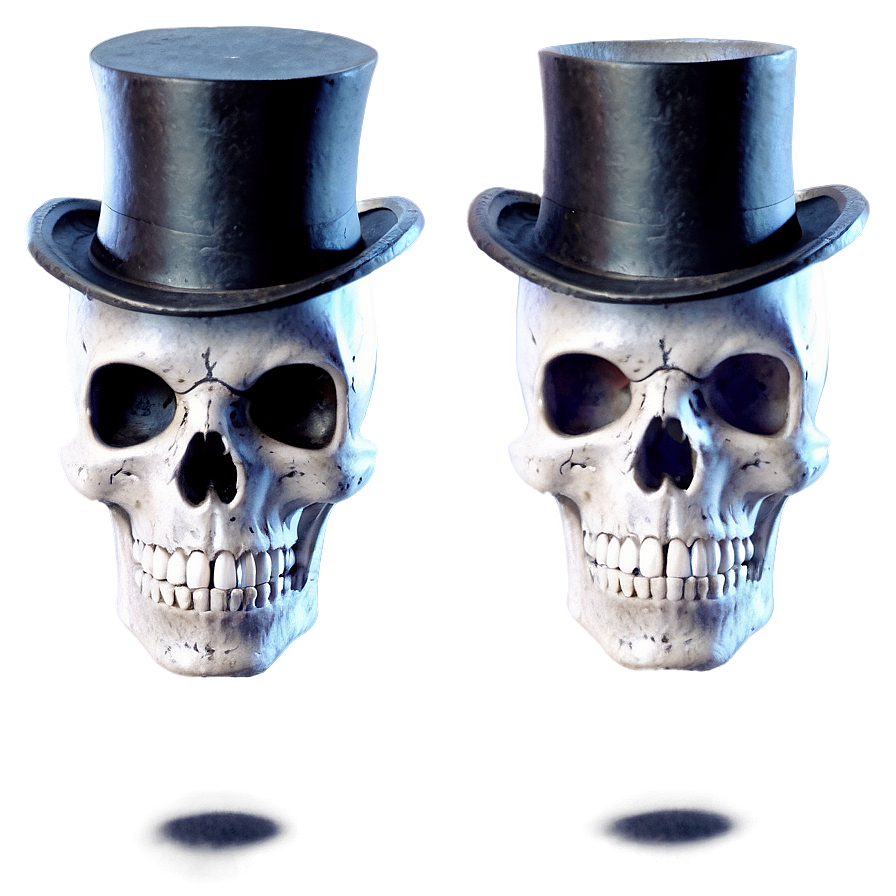 Skeleton In Top Hat Png Pyn16 PNG