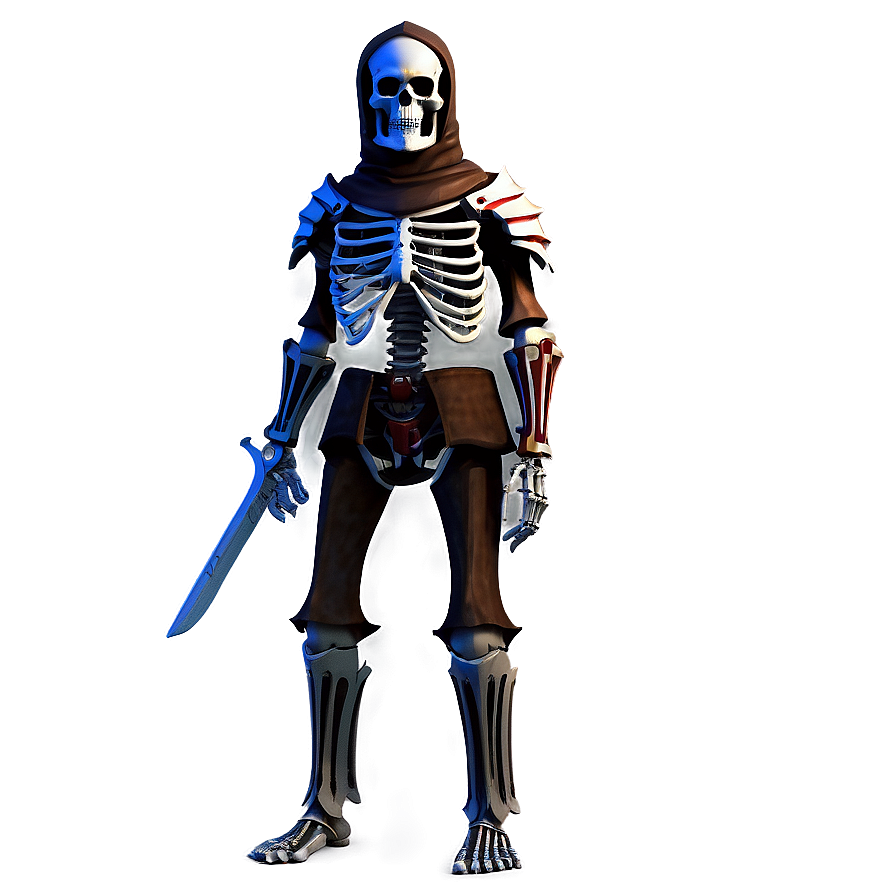 Skeleton Knight Png 05032024 PNG