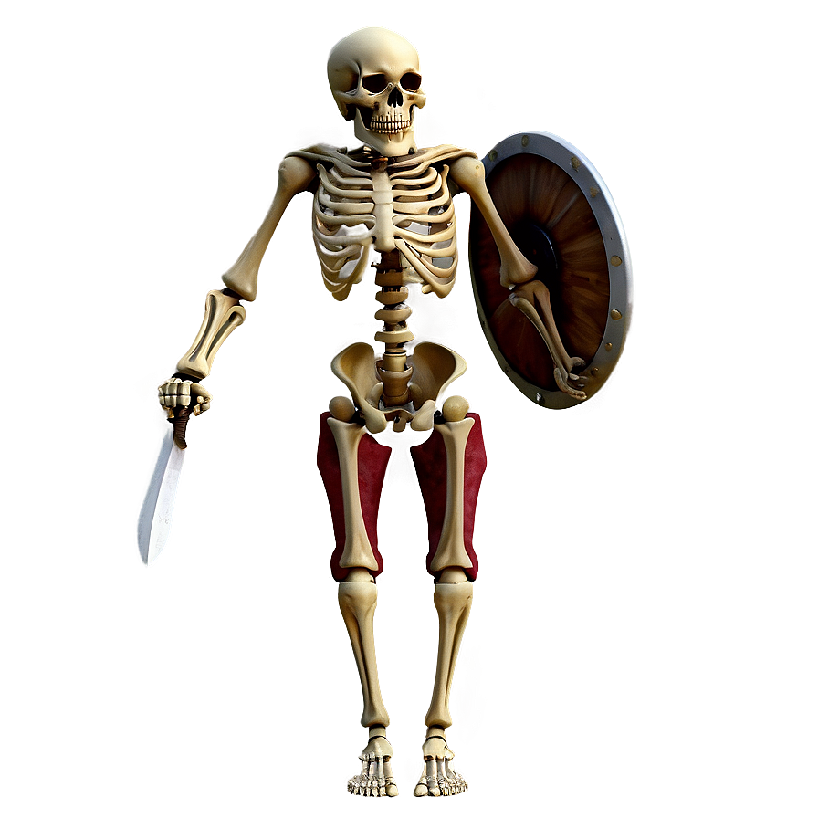 Skeleton Warrior Png 05032024 PNG