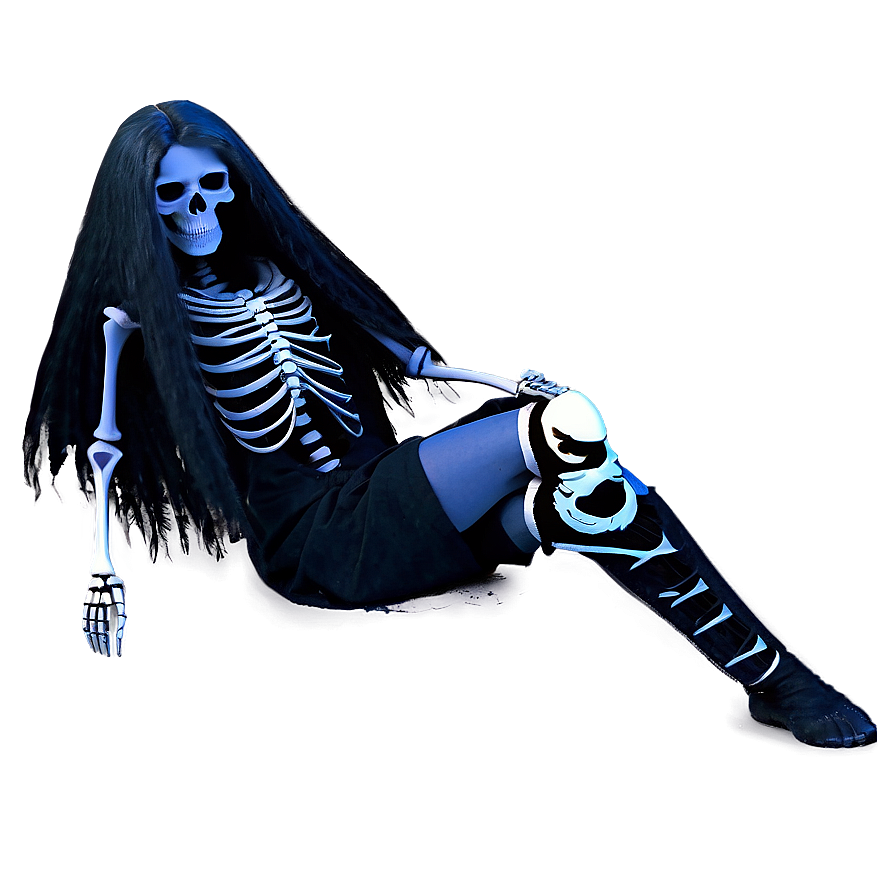 Skeleton Witch Png 05032024 PNG