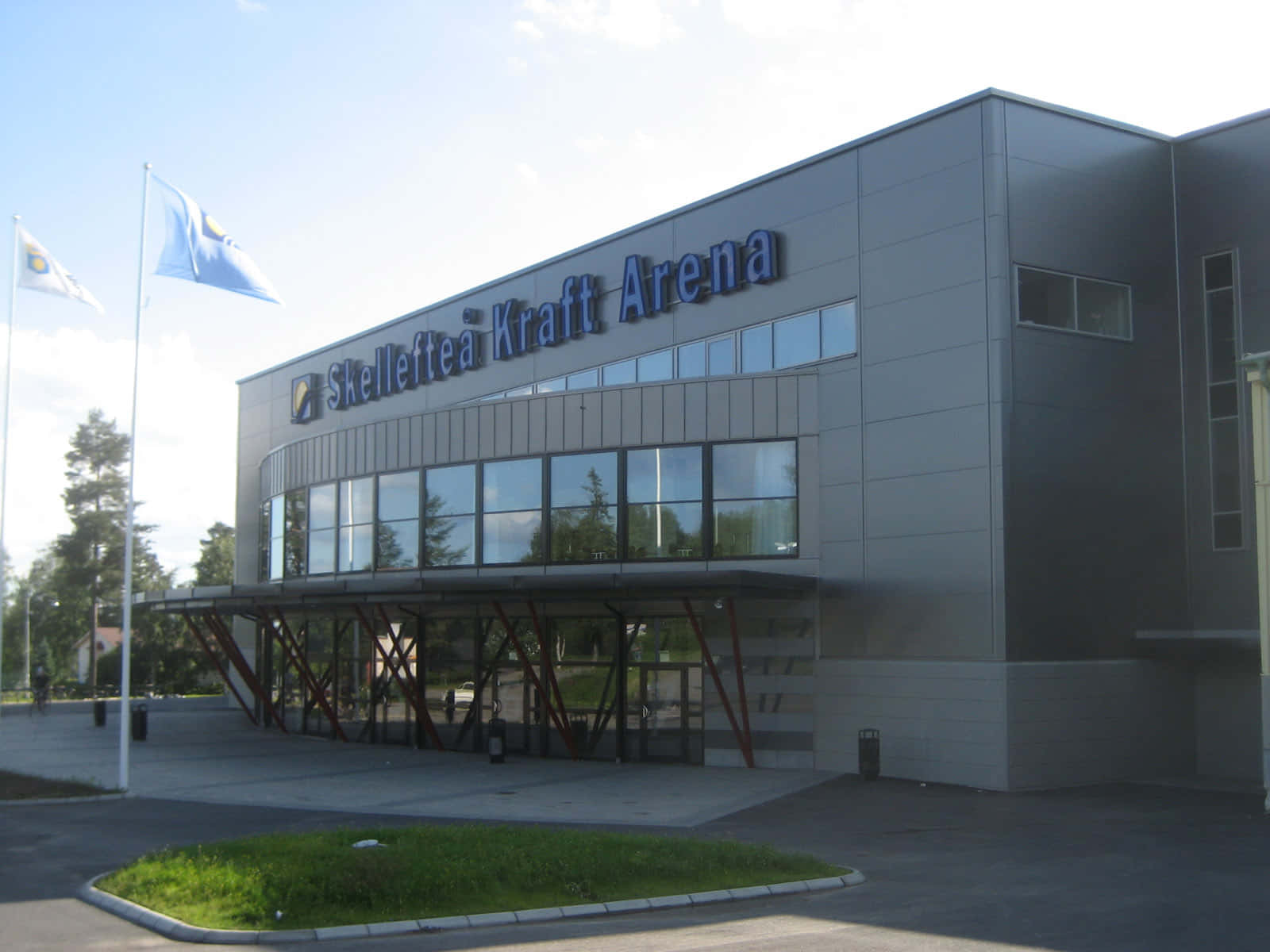 Skelleftea Kraft Arena Exterior Wallpaper