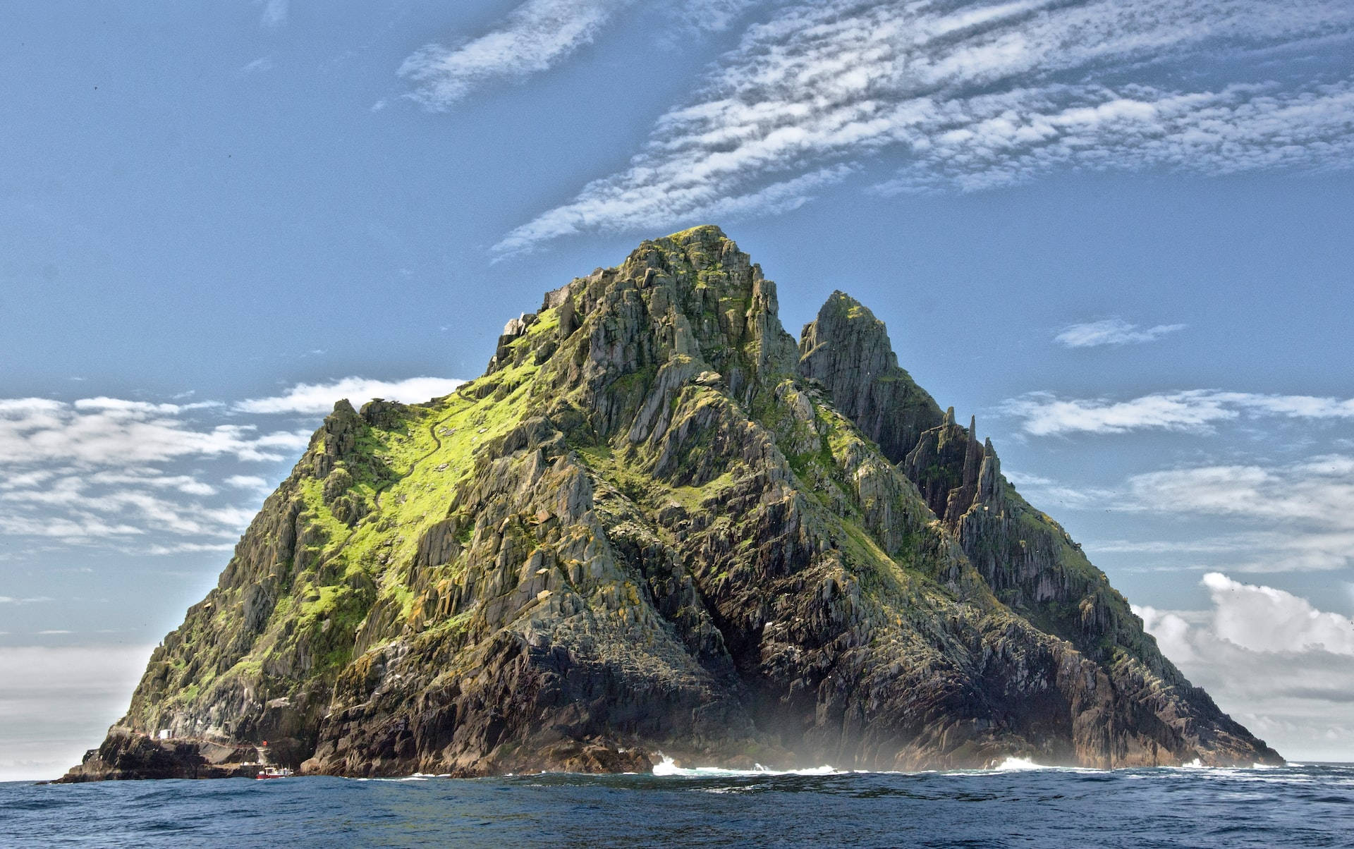 Montagnadelle Isole Skellig - Macbook Sfondo