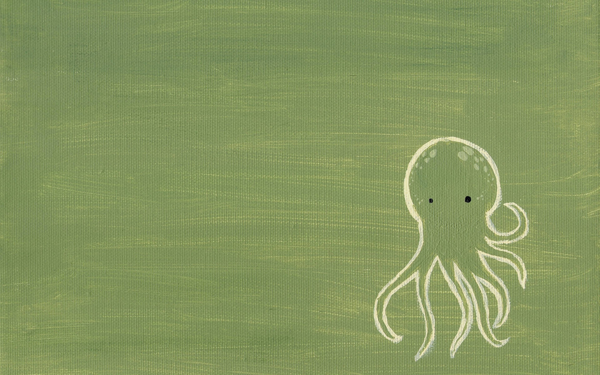 Sketch Octopus Wallpaper