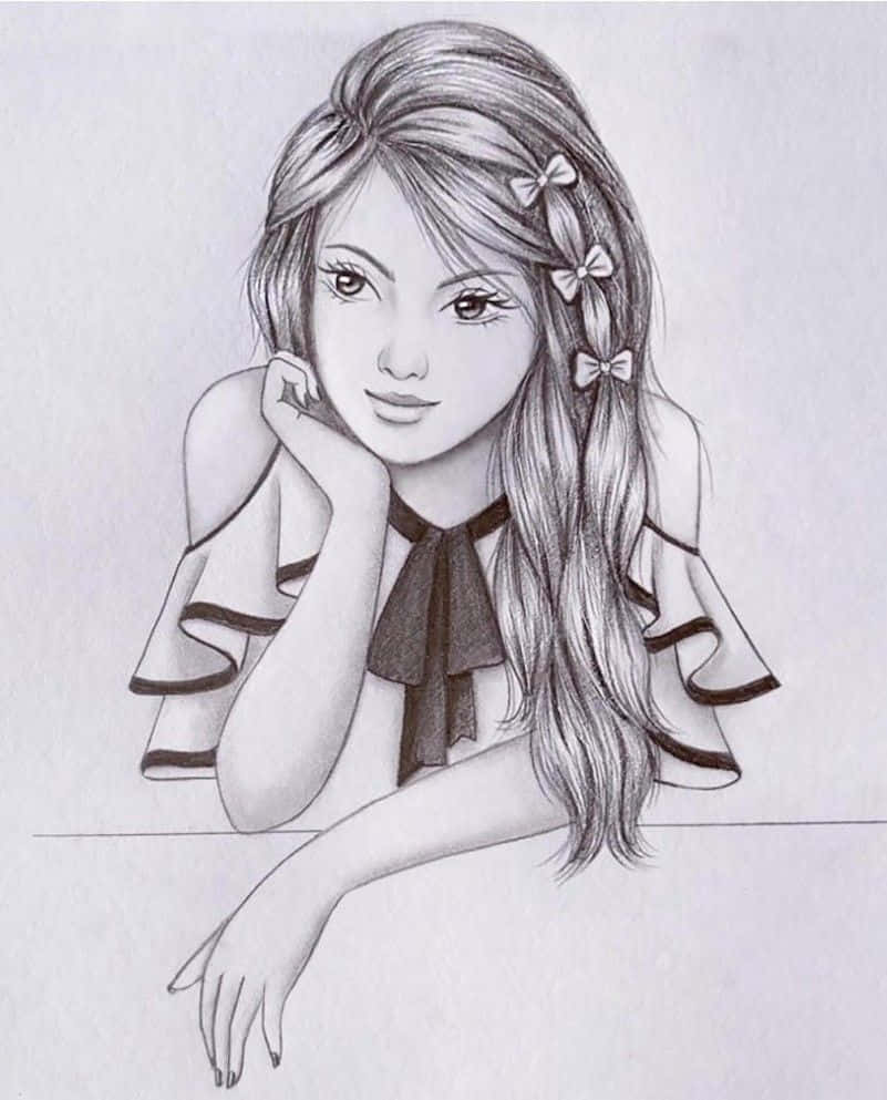How to Draw a Girl Wearing a Mask // Beautiful Girl Drawing Pencil Sketc...  HD wallpaper | Pxfuel
